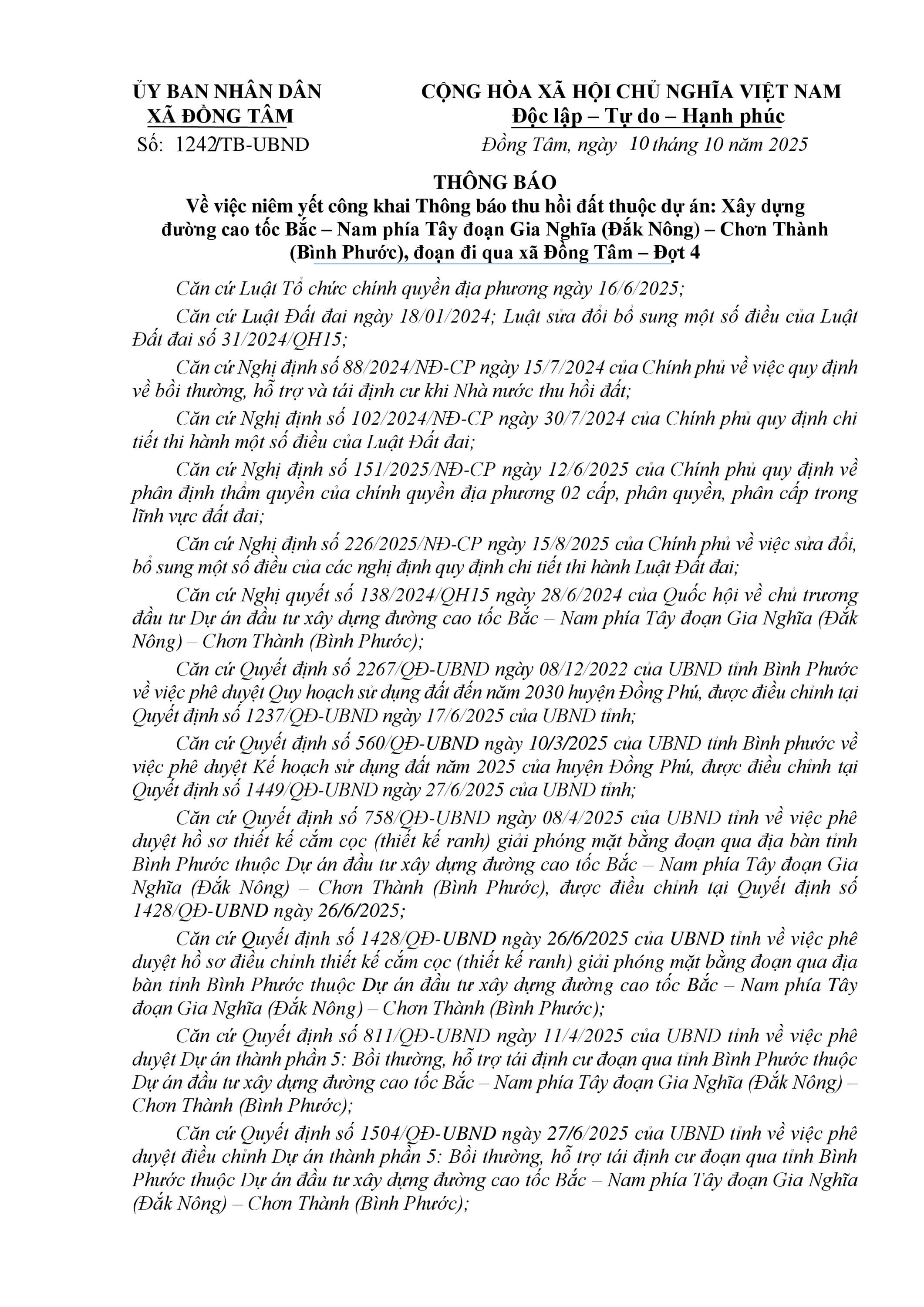 THÔNG BÁO niên yết công khai signed signed signed 0