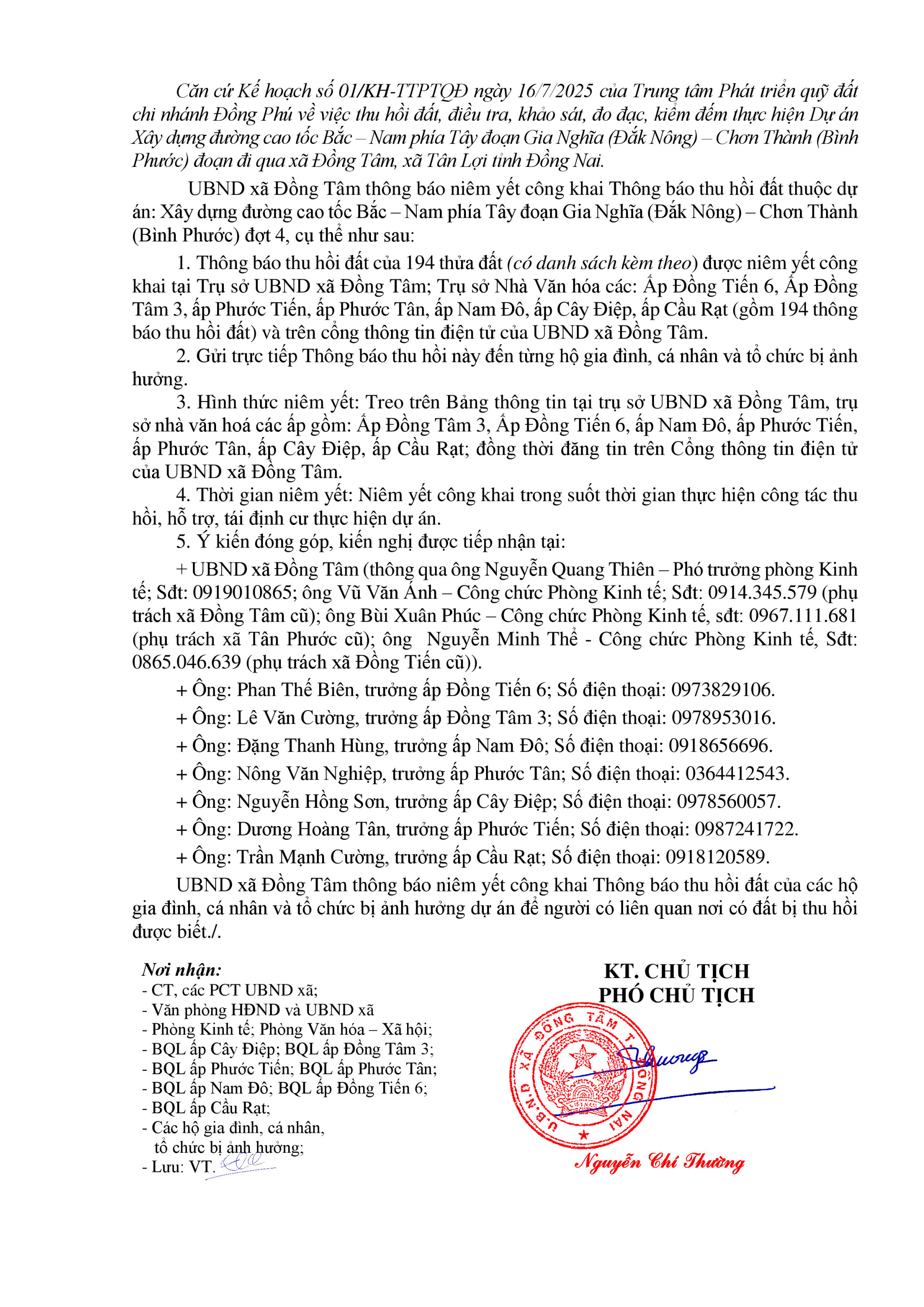 THÔNG BÁO niên yết công khai signed signed signed 1