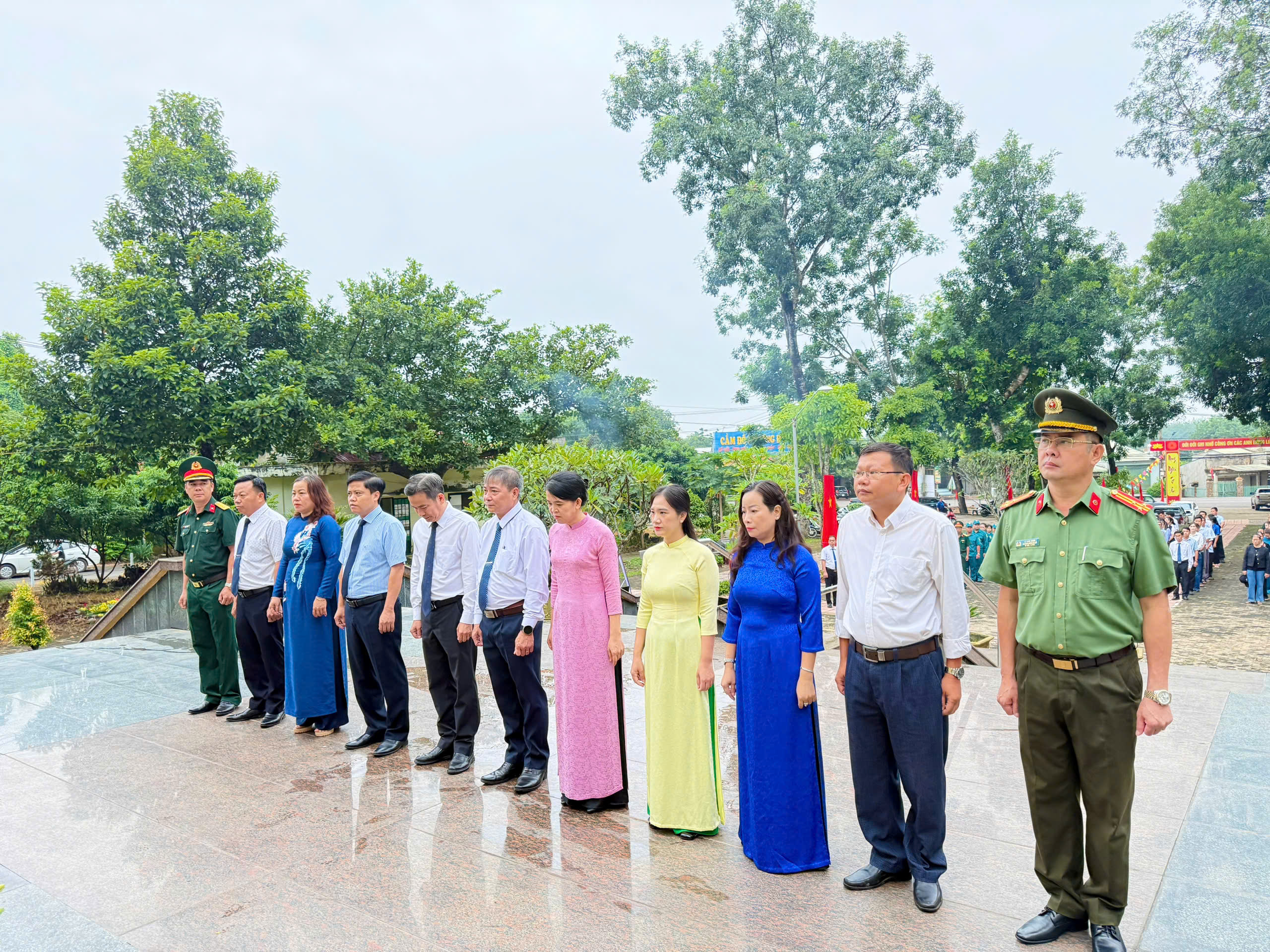 Xã Đồng Tâm tổ chức lễ dâng hoa, dâng hương Kỷ niệm 79 năm Ngày thương binh - liệt sĩ (27/7/1947 - 27/7/2026)