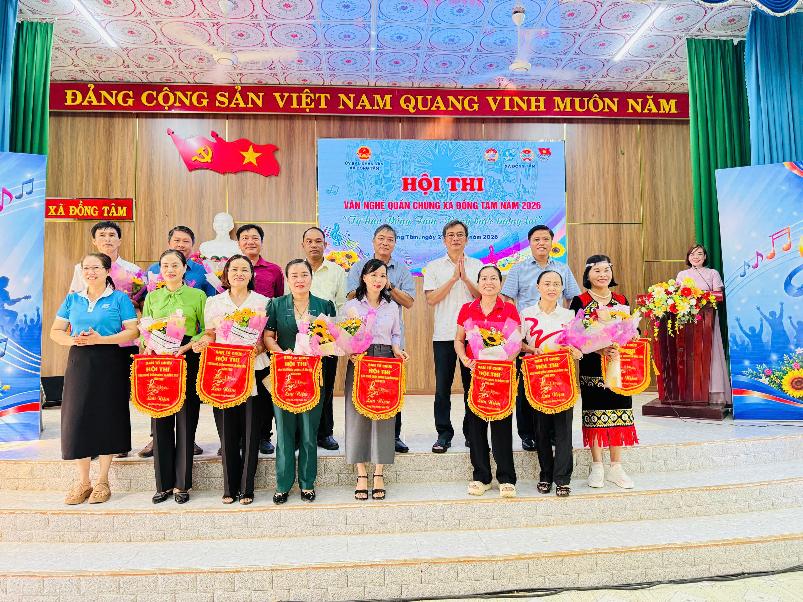 Đồng Tâm: Sôi nổi hội thi văn nghệ quần chúng năm 2026
