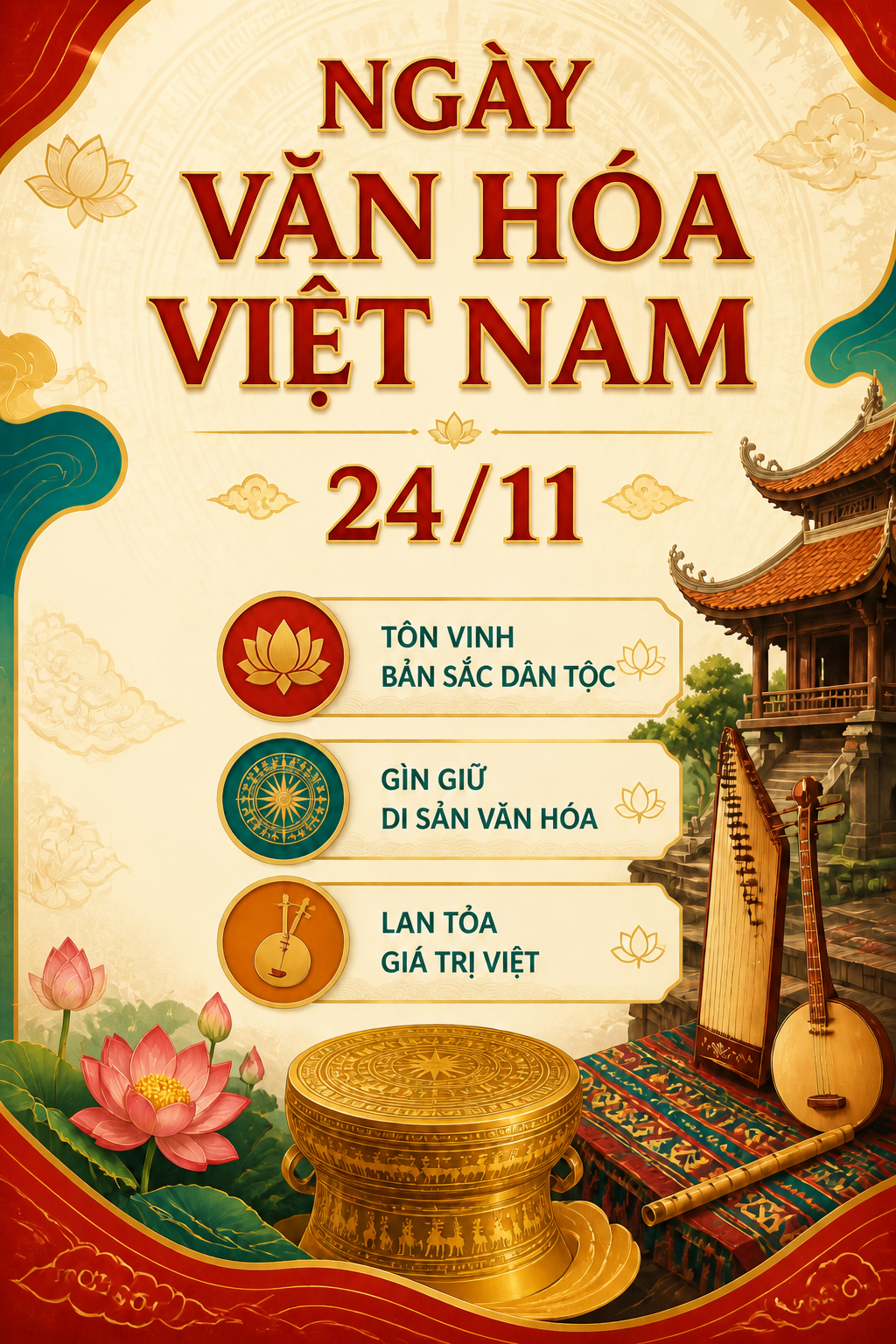 NGÀY VĂN HÓA VIỆT NAM